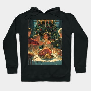 Explore Creative Joy: Holiday Art, Christmas Paintings and Unique Designs for the Season Hoodie